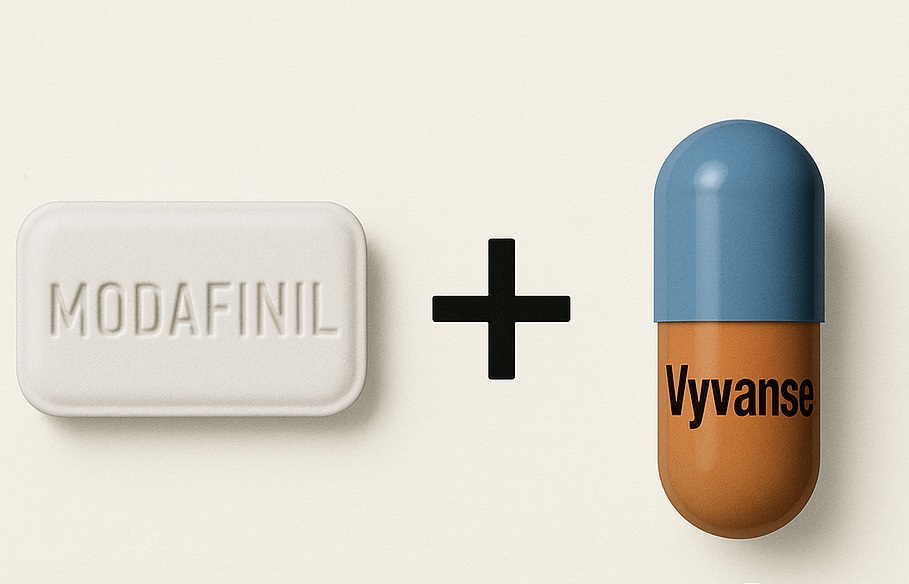 Modafinil and Vyvanse