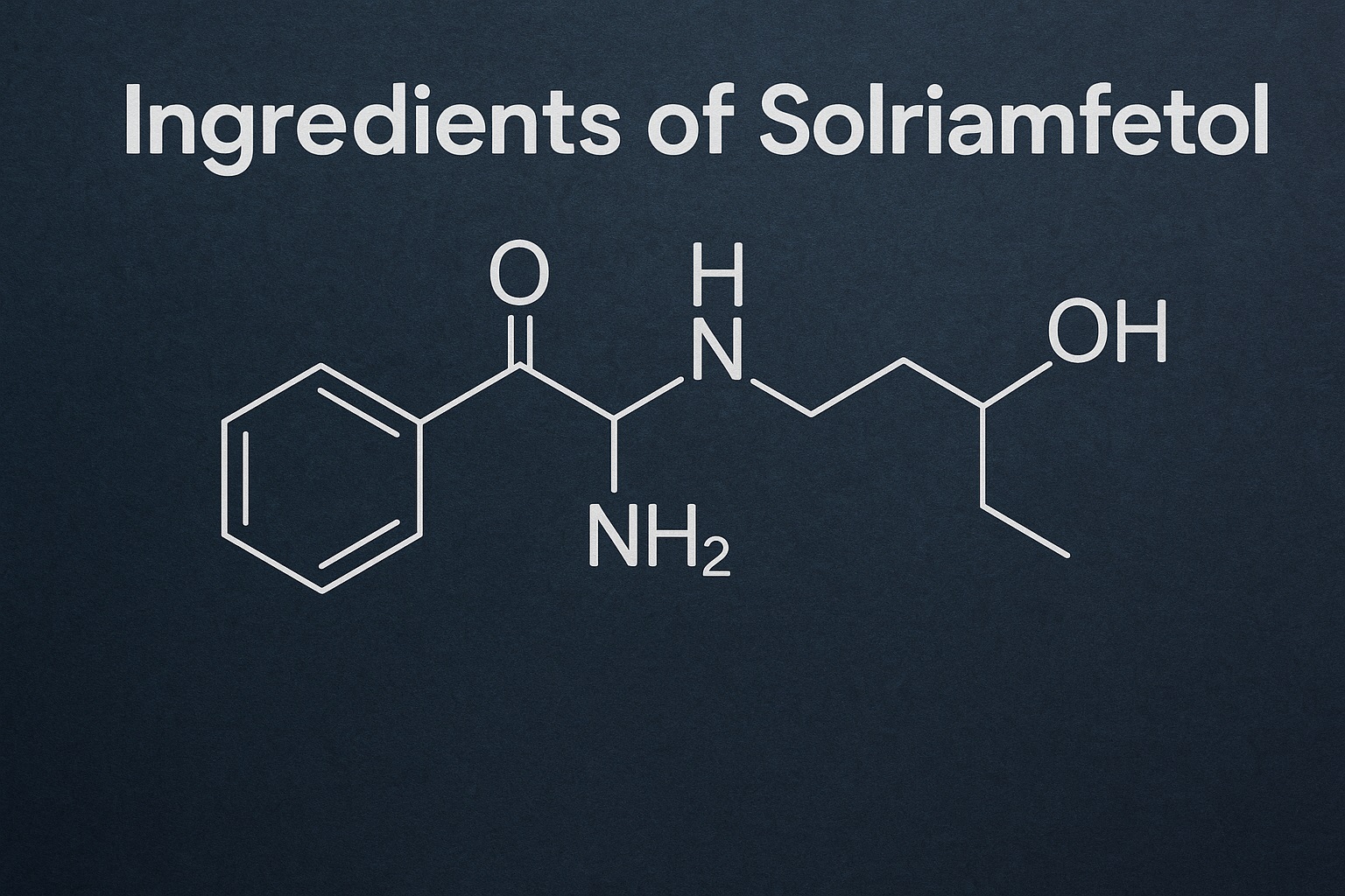 What Are the Ingredients of Solriamfetol? A Transparent Look