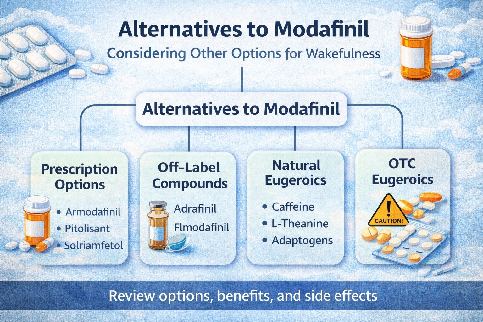 List of alternatives to Modafinil